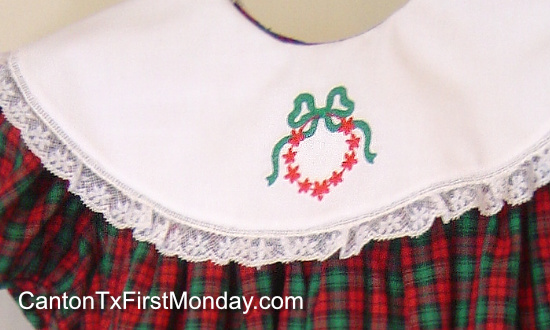 Custom-made clothes ... at First Monday Trade Days in Canton