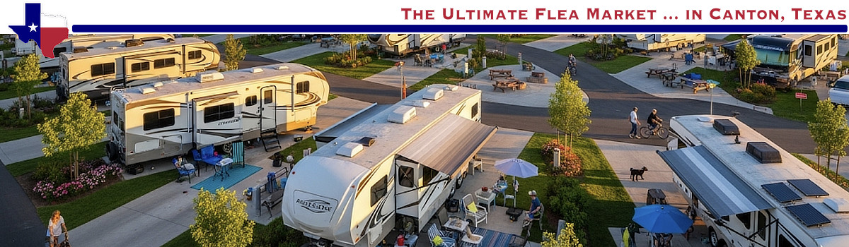 RV parks and resorts near First Monday Trade Days in Canton, Texas