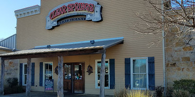 Clear Springs Restaurant in Tyler Texas on South Broadway Avnue